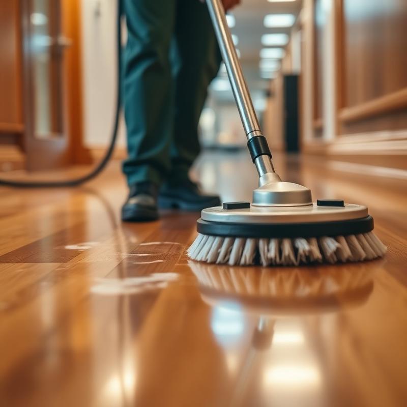 Professional floor cleaning